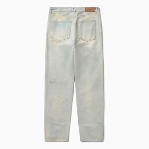 1989 STUDIO Men's Relaxed Fit Straight Leg Denim Jeans Men LIGHT BLUE Pants